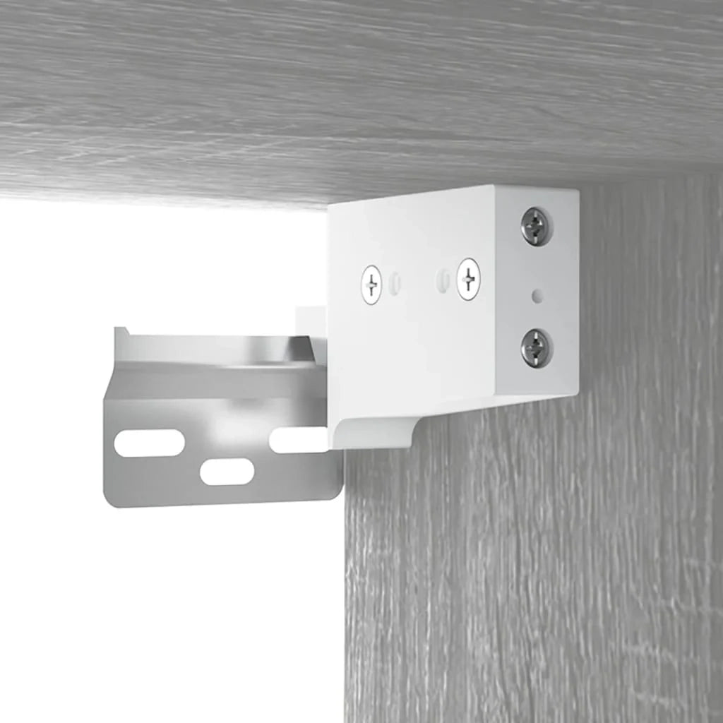 Mobiletto specchio da bagno 64 x 20 x 67 cm grigio 02_0006740