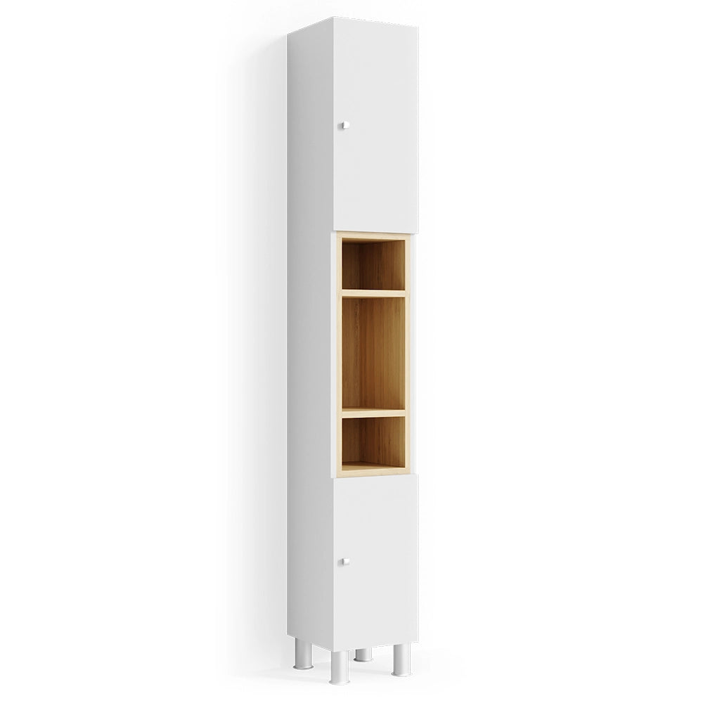Vicco Mobile bagno alto Bianco 30 x 190 cm