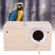 Casa di Riproduzione Professionale in Legno - Resistenete' - Facile da Utilizzare - Sicura - Con Casa di Riproduzione Standard - Nido di Cova