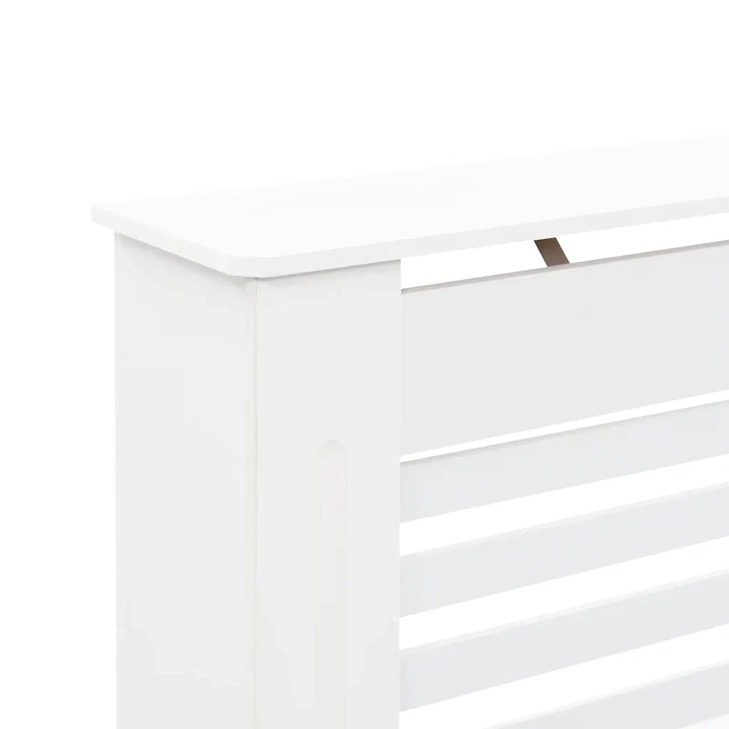 Coperture per Radiatori 2 pz Bianche 112x19x81,5 cm in MDF CFW6609441