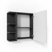 Vicco Specchio contenitore bagno Antracite 79.6 x 64 cm