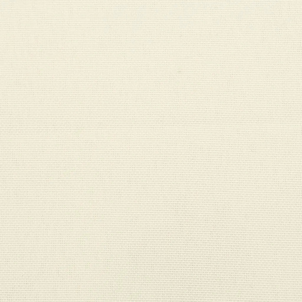 Cuscini per Sedia Schienale Basso 4 pz | Cuscini per sedie Crema in Tessuto Oxford