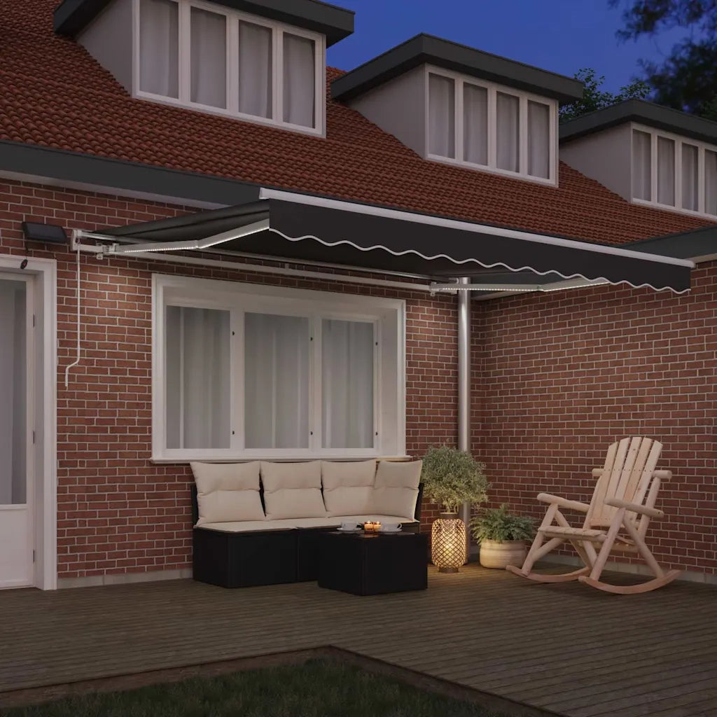 Struttura della tenda-Telaio per tenda da sole Bianco 350 x 250 cm Alluminio