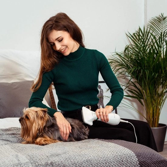 Borsetta per Grooming, Slicker Borsetta per Cani, Borsetta per Animali di Casa per massaggiare e pettinare gatti e cani con pelo corto, medio e lungo.