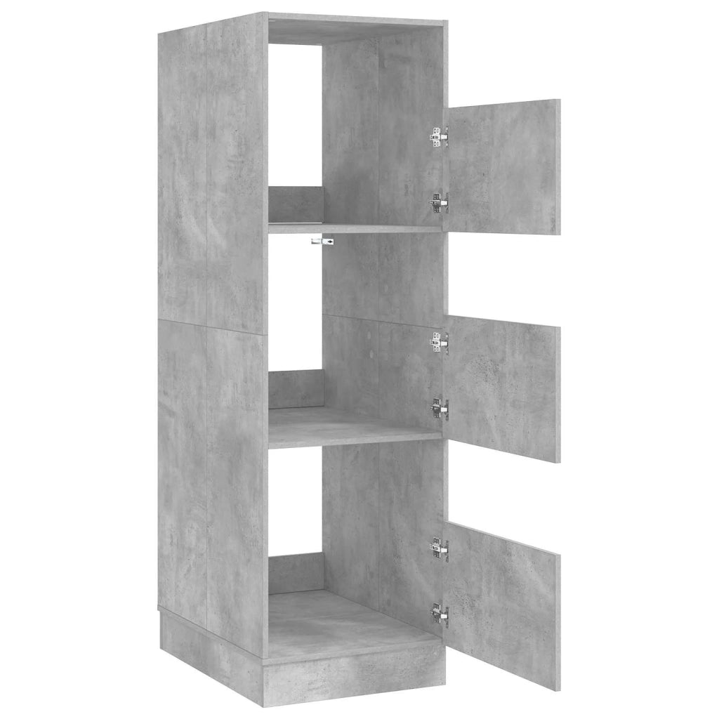 Mobile da lavanderia con porta Calcestruzzo 50 x 68 x 162 cm