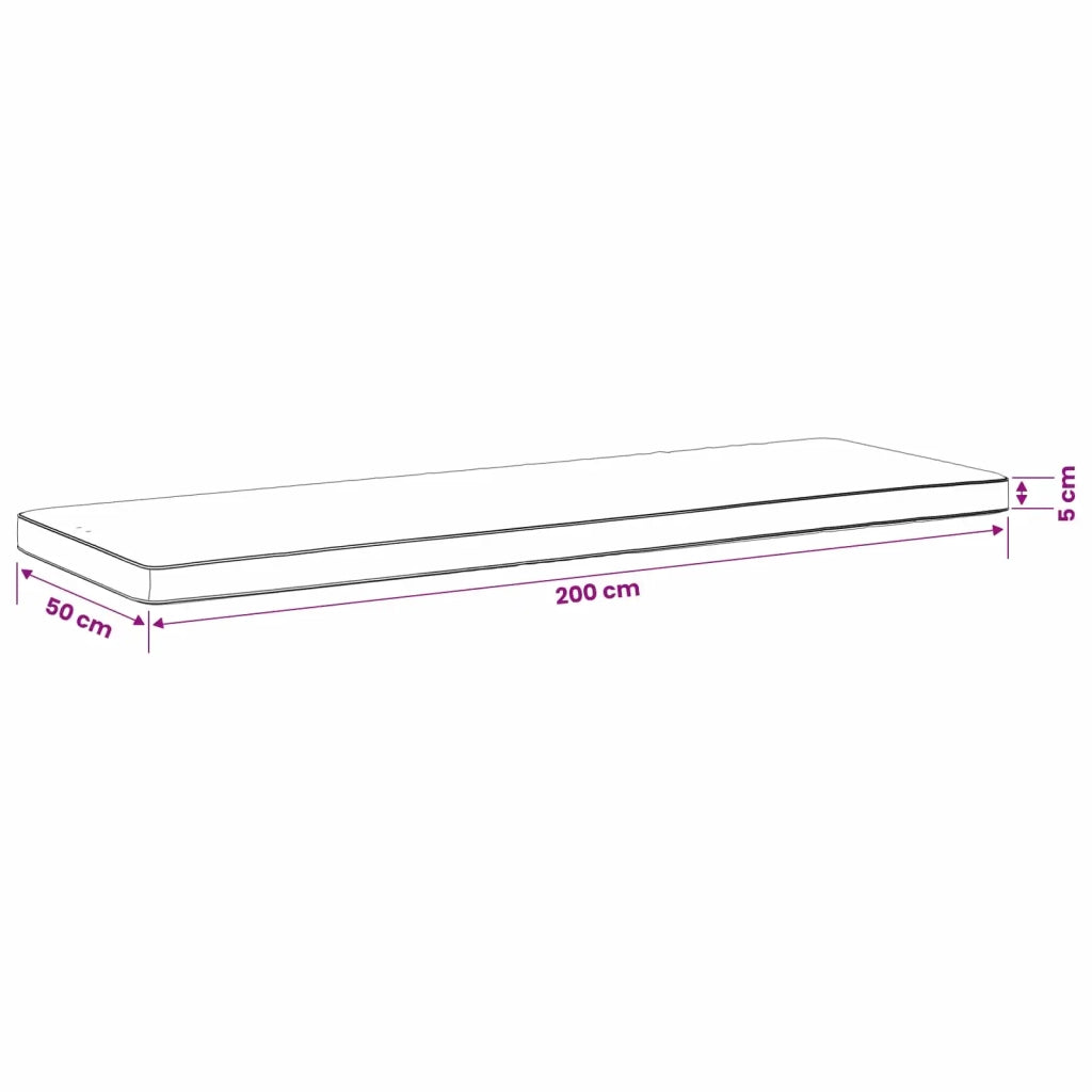 Cuscino per Panchina a 1 Pezzo VUGHT 100% Poliestere 952248