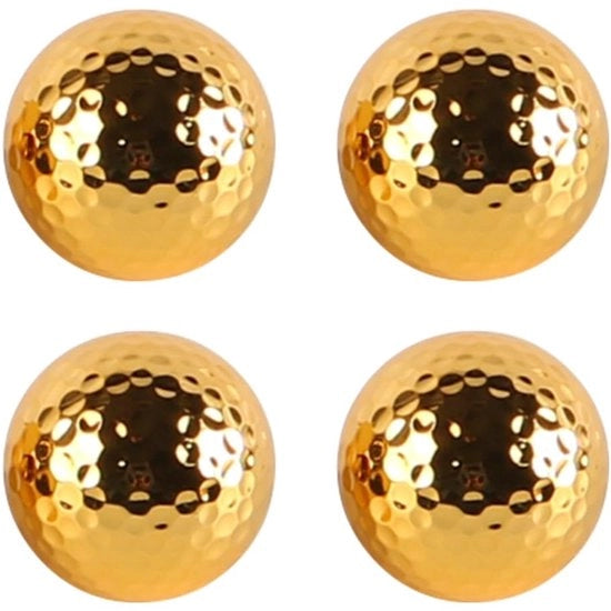 Palle da Golf 4 pezzi - Alta visibilità - A cerniera - Luxe - Addestramento al golf - 42,67 mm - 42,93 mm - Palle da allenamento al golf