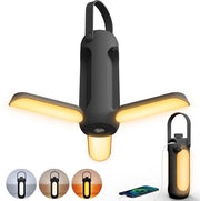 Lampada da Campeggio LED - 10000 mAh - Regolabile in 3 Livelli di Luce - Dimmabile Senza Cavo - Adatto per Interno e Esterno - Kit di Emergenza per Tende - Vislamp con Batteria Riscaricabile