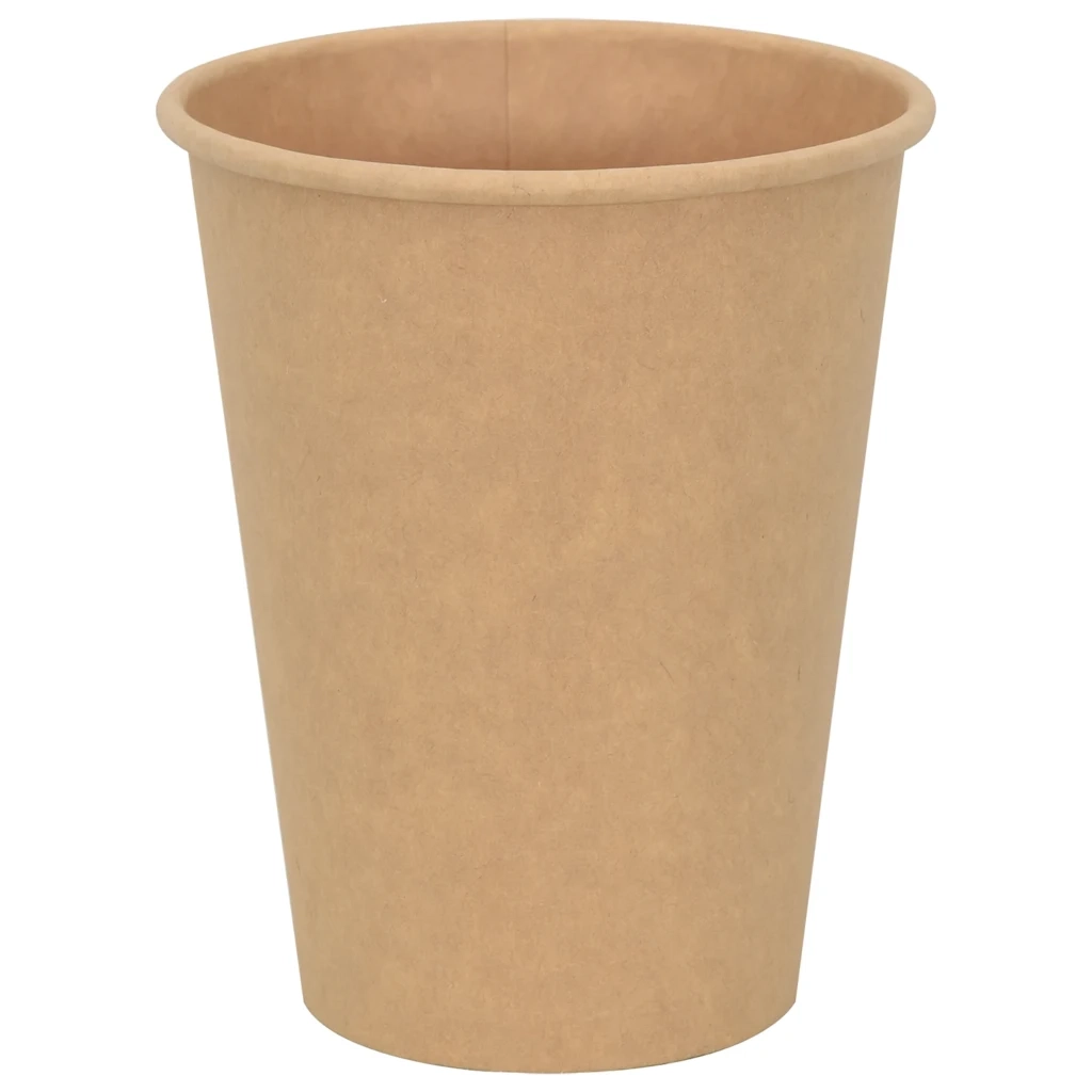 vidaXL Bicchieri da Caffè in Carta 1000 pz 12oz 300ml Marrone