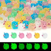 Miniaturni Varchetti 120 pezzi - Miniaturni Oggetti - Resina Varchetti - Luminosi - Decorazione Esterna - 6 Colori - Miniaturni Oggetti