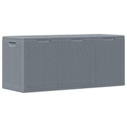 Contenitore da Giardino Grigio in Rattan PP 270 L CFW3417131