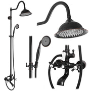 Set Doccia Rea Bergamo Old Black