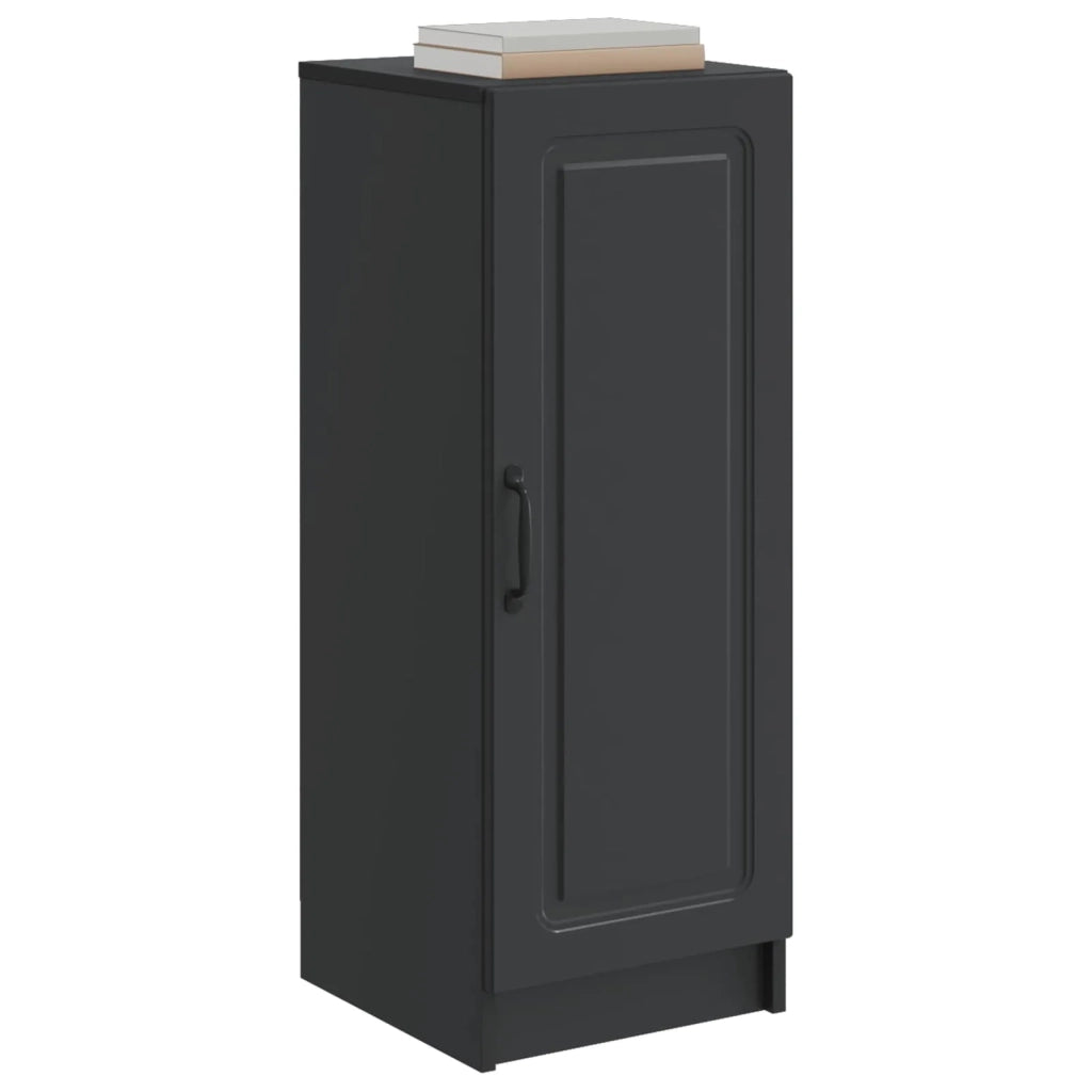 Credenza | Madia | Buffet da pranzo | Armadio da pranzo Nero 33 x 34,5 x 87 cm Legno ingegnerizzato