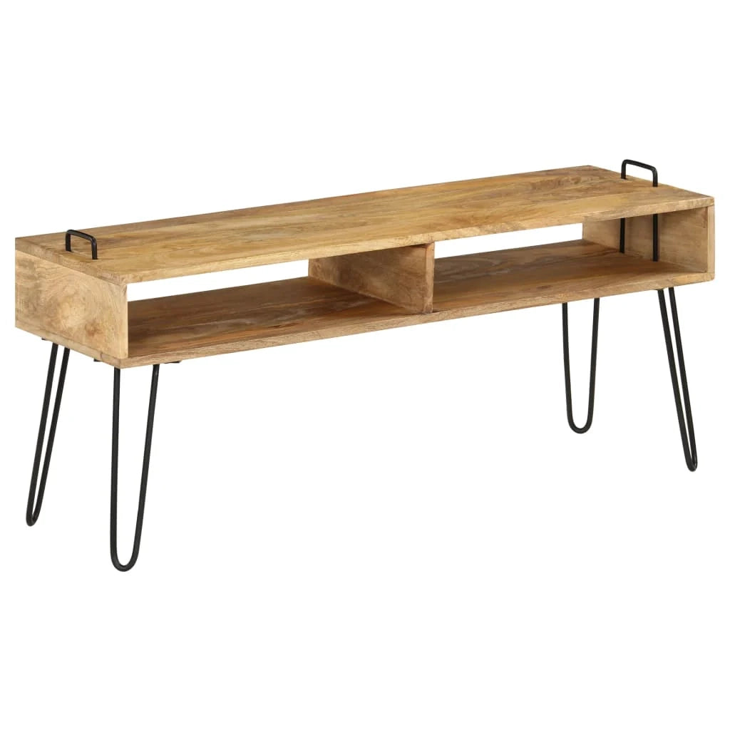 Pratico mobile porta TV/credenza di design in legno massello di mango 110 cm 2502133