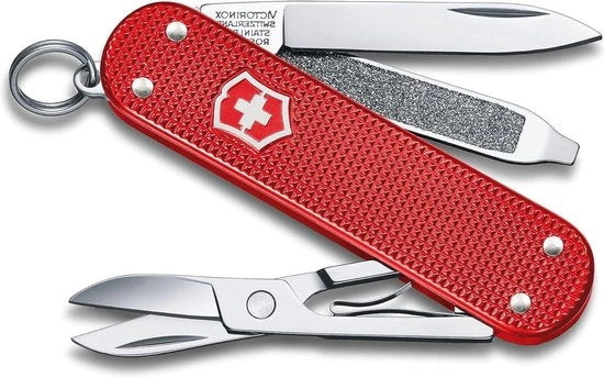 Taschenmesser Classico con Lame Alox - rosso - 5 funzioni - Sweet Berry