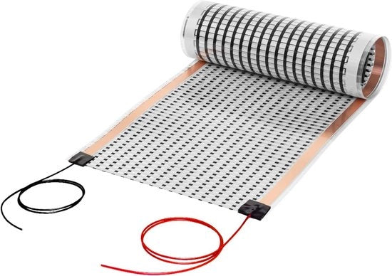 Elemento di riscaldamento a infrarossi da 4 metri per riscaldamento del pavimento, alimentato a 12V, adatto per caravan e camper.