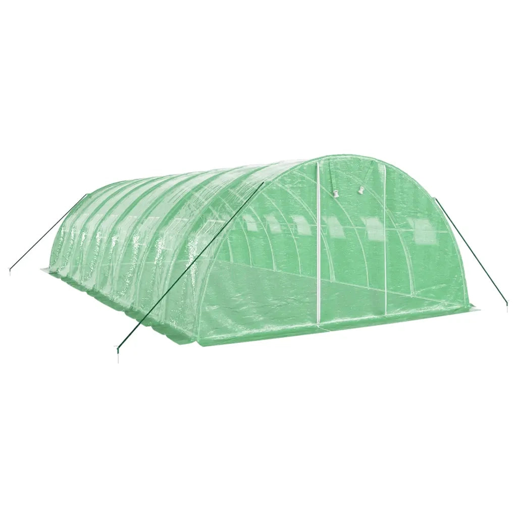 Serra con Telaio in Acciaio Verde 32 mÂ² 8x4x2 m