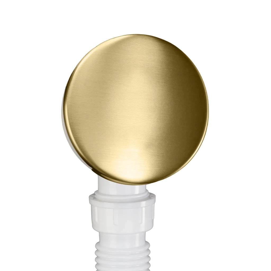 Sifone Per Vasca Rea Con Piletta Click-clack Brush Gold