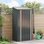 Casette da giardino Antracite 103 x 74 x 200 cm Metallo