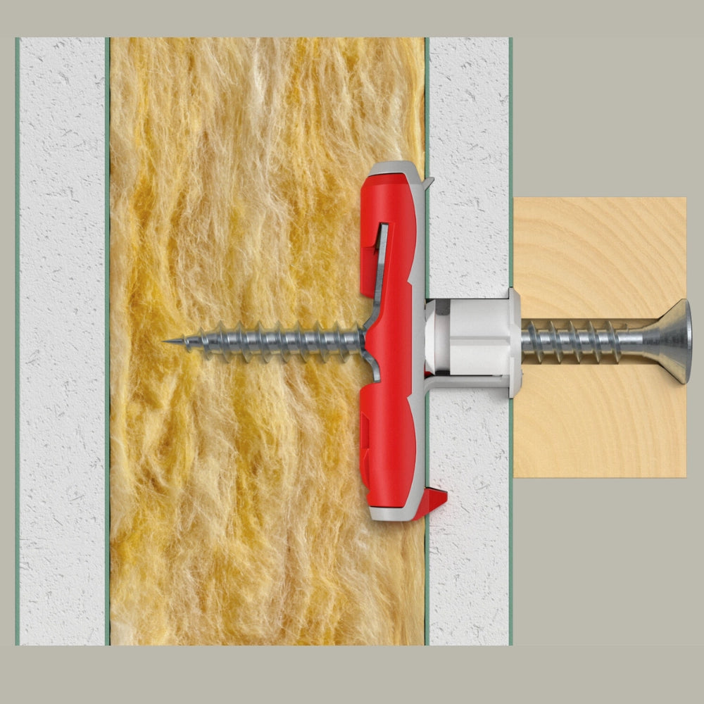 Ancoraggio basculante occhiolo aperto materiali pieni duotec 10 h 25 pezzi