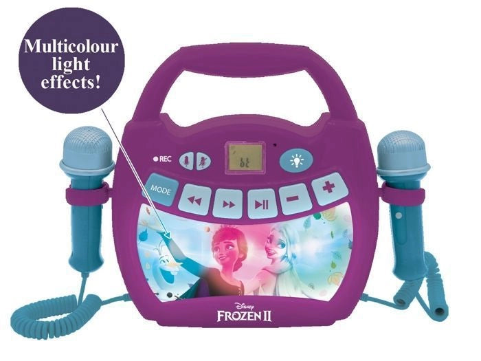 THE SNOW QUEEN - Altoparlante Bluetooth - Effetti di luce, microfoni e batteria ricaricabile