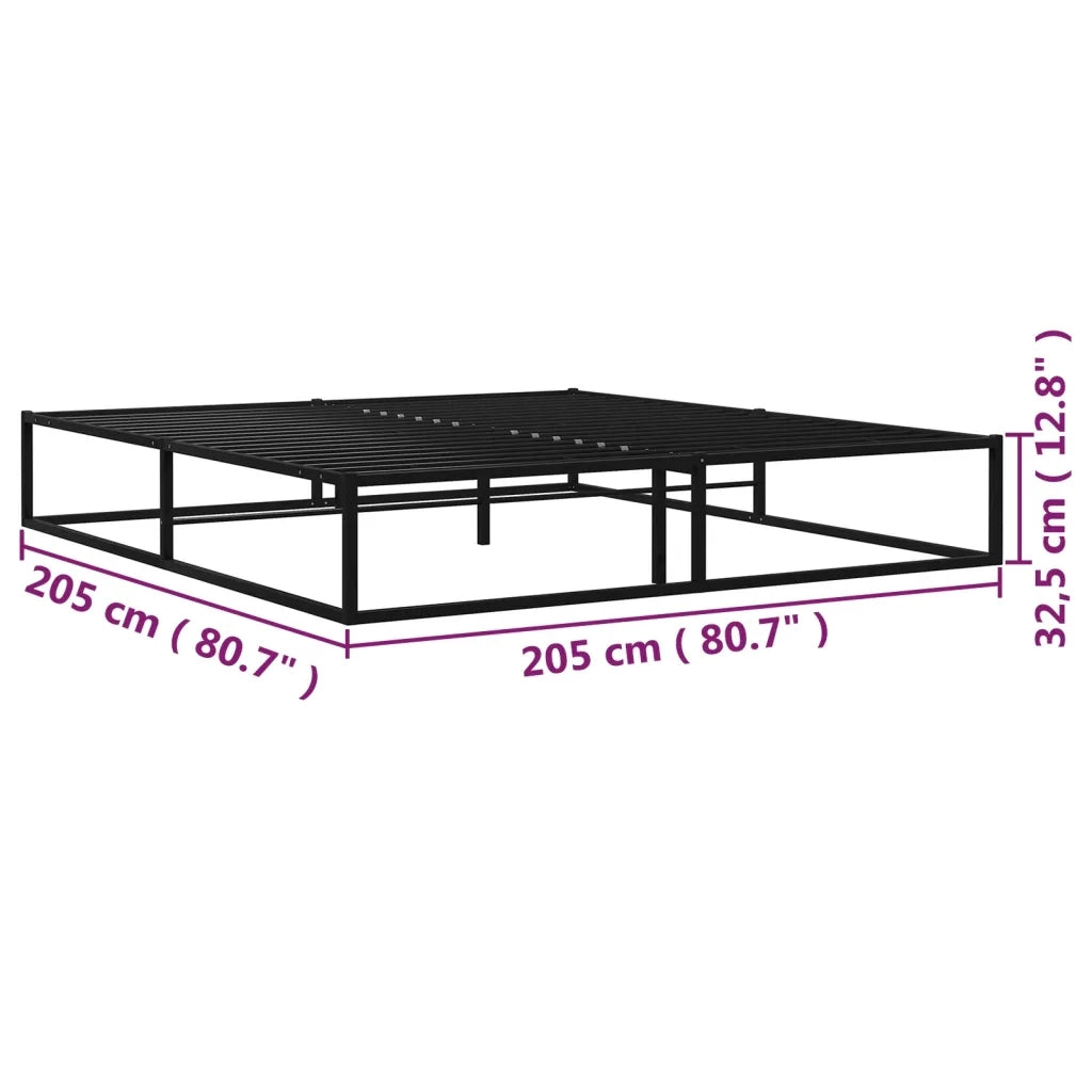 Giroletto Nero in Metallo 200x200 cm cod mxl 52927