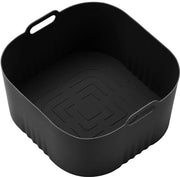 2 pezzi Adatto per HD9252 HD9200 HD9255 aspiratore ad aria silicone piatto da forno quadrato accessori aspiratore ad aria silicone nero