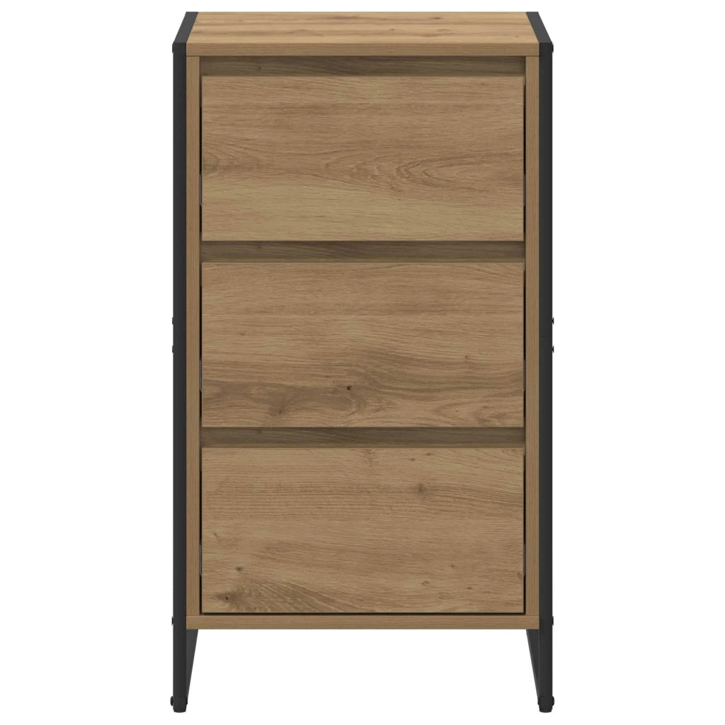Credenza-Buffet-Armadio da cucina Rovere Artigianale 42 x 36 x 75.5 cm Legno multistrato