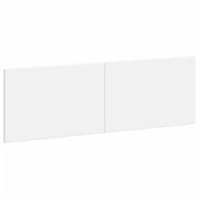 Testiera da Muro BREDA Bianco Legno ingegnerizzato 897605