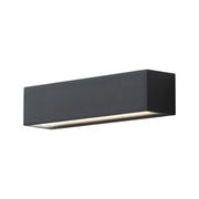 WILLY Applique Biemissione con attacco E27, Potenza 15W, IP54, Struttura Antracite in Alluminio pressofuso - Rossini Illuminazione