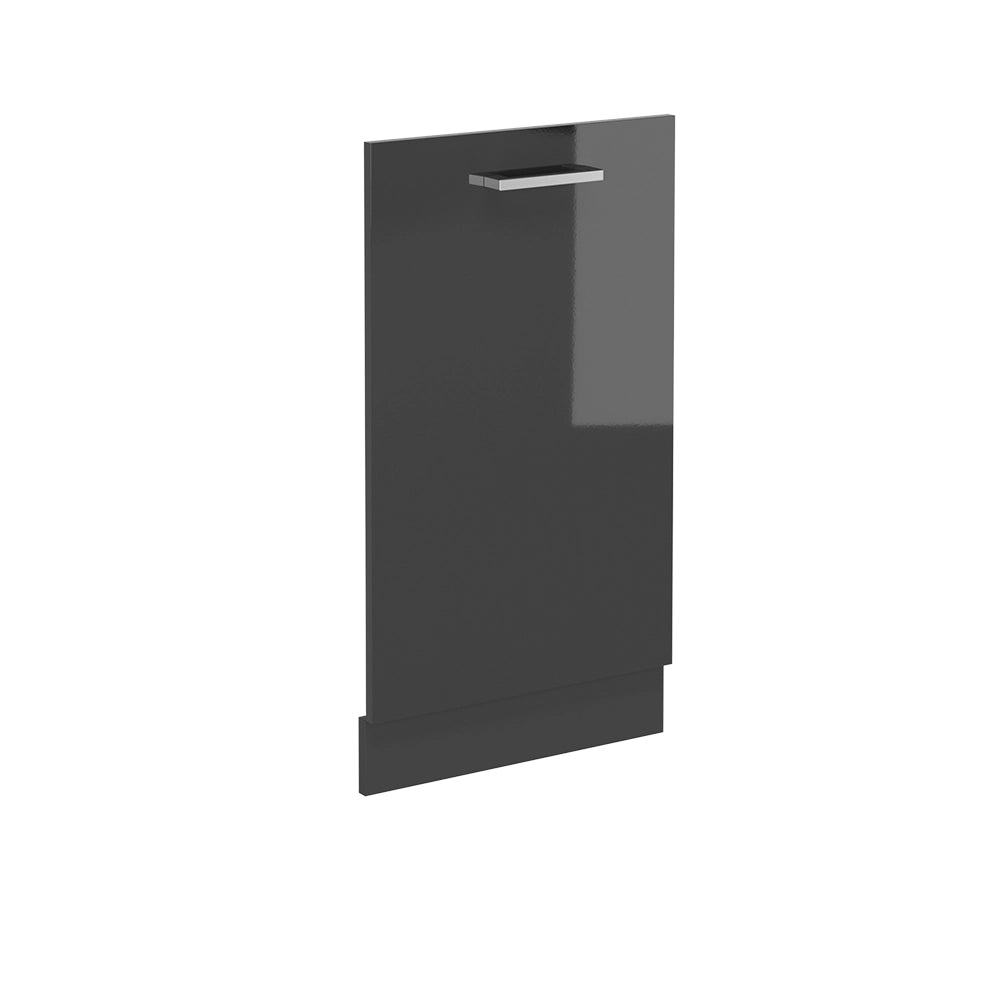Vicco Coperchio per lavastoviglie Antracite lucido 45 cm senza piano di lavoro