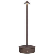 LAMPADA DA TAVOLO TOUCH RICARICABILE CON USB, REGOLABILE 3000K/4500K/6500K, AUTONOMIA 4-8 ORE, CAFFÞ