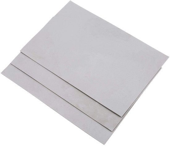 Set di riparazione PVC 3 in 1 - 10x15 cm - Patch antiscivolo per barche gonfiabili/kayak/canoe - facile da utilizzare - set di riparazione