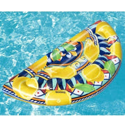 Trade Shop - Materassino Gonfiabile Maiolica Siciliana 171x89cm Estate Piscina Spiaggia 43364 -