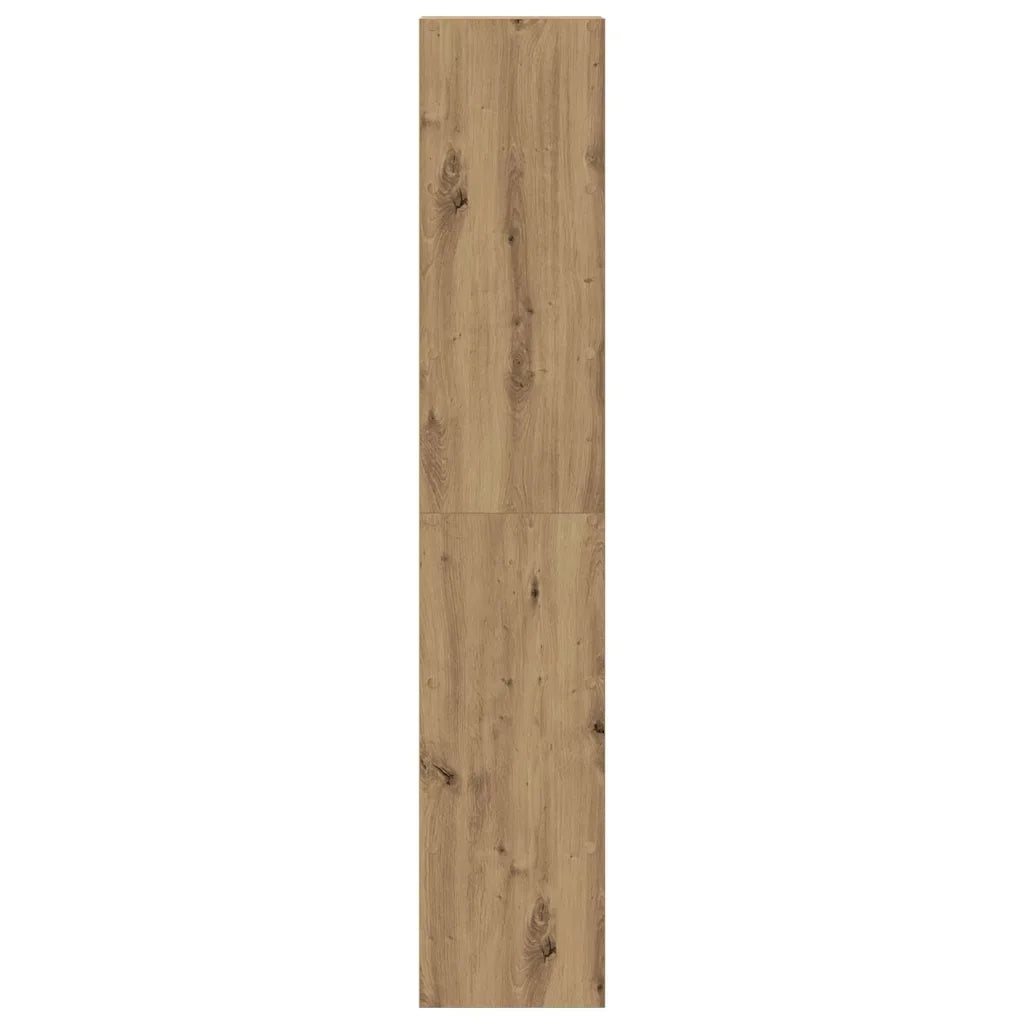 Librerie 2 pz Impilabili Rovere 30x30x80 cm Legno Multistrato