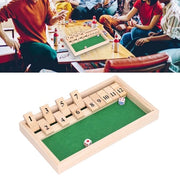 Gioco da Tavola con Dadi Rotanti - 12 Numeri - Gioco in Legno - Sostenibile e Sicuro - Adatto per Famiglia e Amici - Divertente Attività