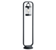 Lampione Esterno Led Giardino Sensore Lanterna Antracite 100cm Sambesi GD Trio