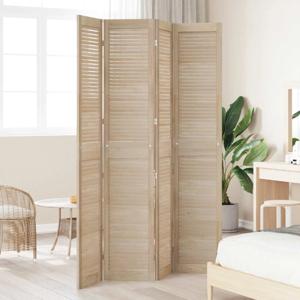 Porta per Armadio con porta 4 pcs Naturale 201 x 2,1 x 39,5 cm 3394503