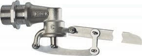 Rubinetto a galleggiante a 5 copiglie con asta piatta 2" Sfera diametro 220 F.A.R.G.