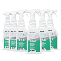 Kit 6 easy cal da 750 ml spray anticalcare brillantante antigoccia