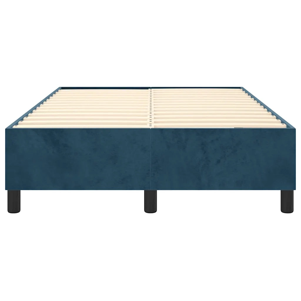 Giroletto a Molle Blu Scuro 120x200 cm in Velluto cod mxl 77390