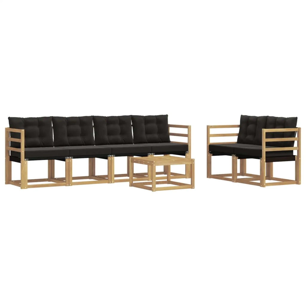 Set di divani da esterno 7 pz 3389226
