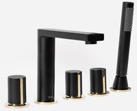 Rubinetto Da Vasca Rea Icon Black Matt