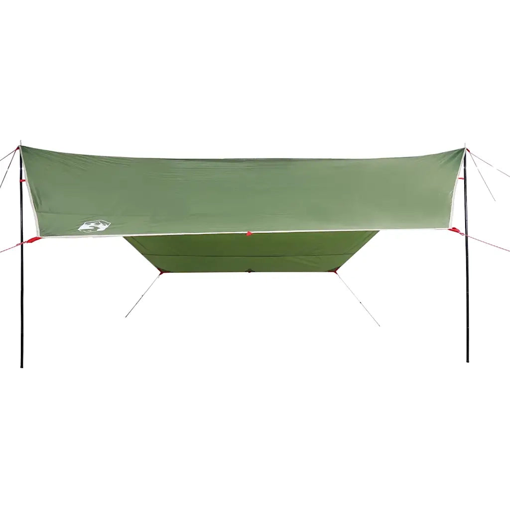 Telone da campeggio | Tenda da campo Verde 430x380x210 cm Impermeabile