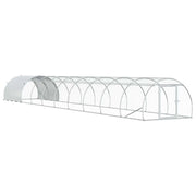Pollaio Argento 1000 x 150 x 100 cm Acciaio zincato 3434669