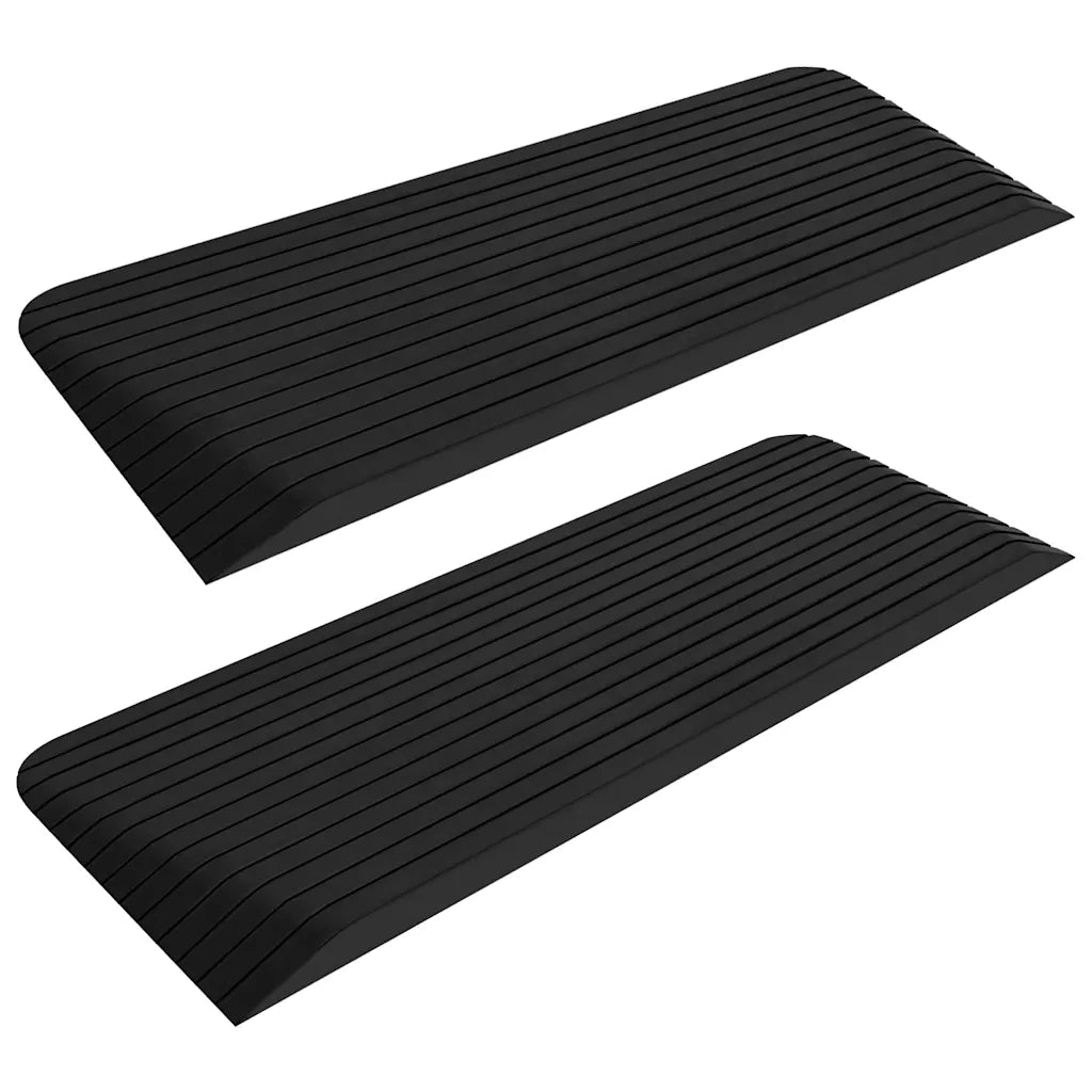 Rampe per Soglia 2 pz 110x41x5 cm in Gomma CFW7045709