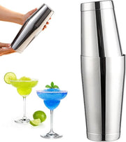 Shaker a cocktail in acciaio inossidabile - 750 ml + 600 ml - per principianti e professionisti del bar.