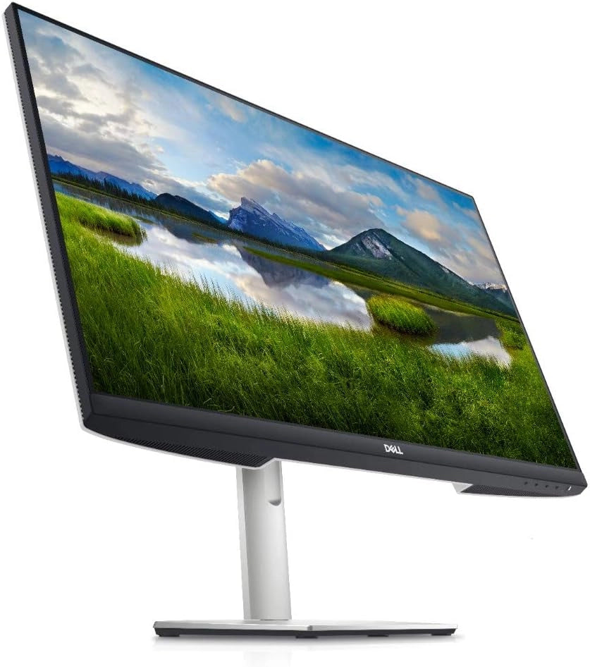 Dell S2721DS 27" QHD (2560x1440) Monitor, 75Hz, IPS, 4ms, AMD FreeSync, 99% sRGB, Regolabile in Altezza, Altoparlanti integrati, DisplayPort, 2x HDMI, 3 Anni di Garanzia, Argento