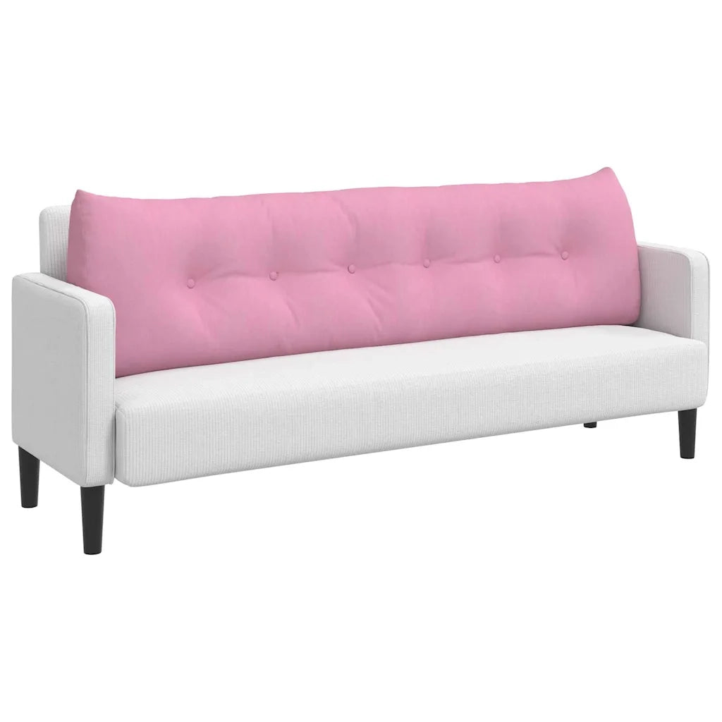 Cuscino per Schiena Rosa 180 x 24 x 50 cm Tessuto