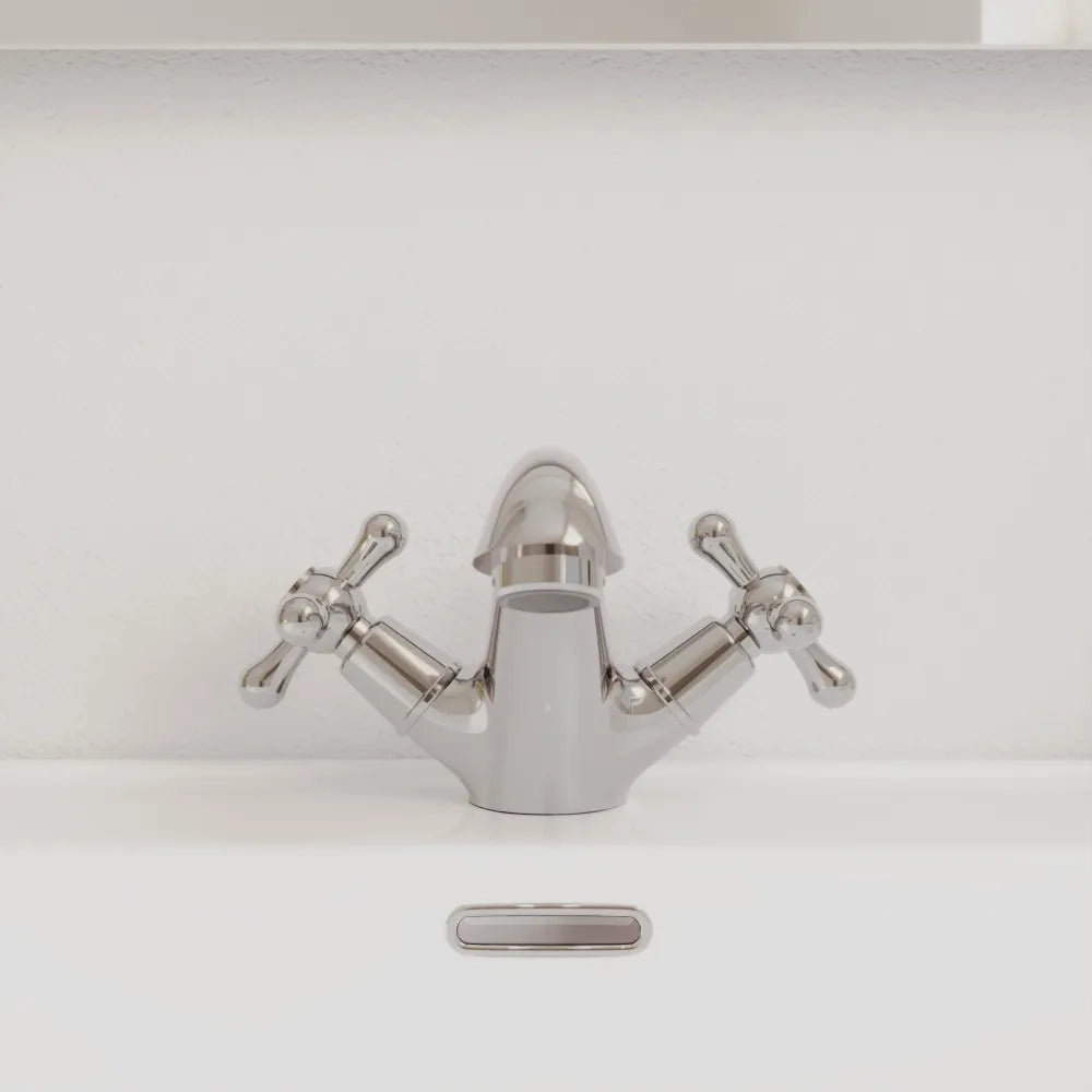 Set miscelatori: lavabo bidet ed esterno vasca a muro | Julia